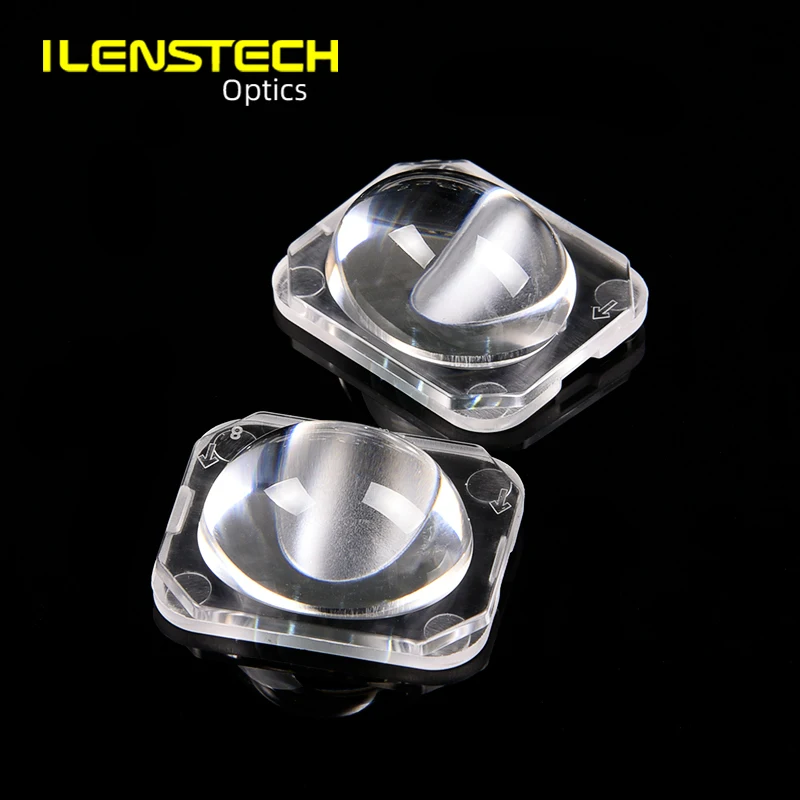 30*25mm convex led lens / 10*105 asymmetric wall washer lighting lens for landscape lighting