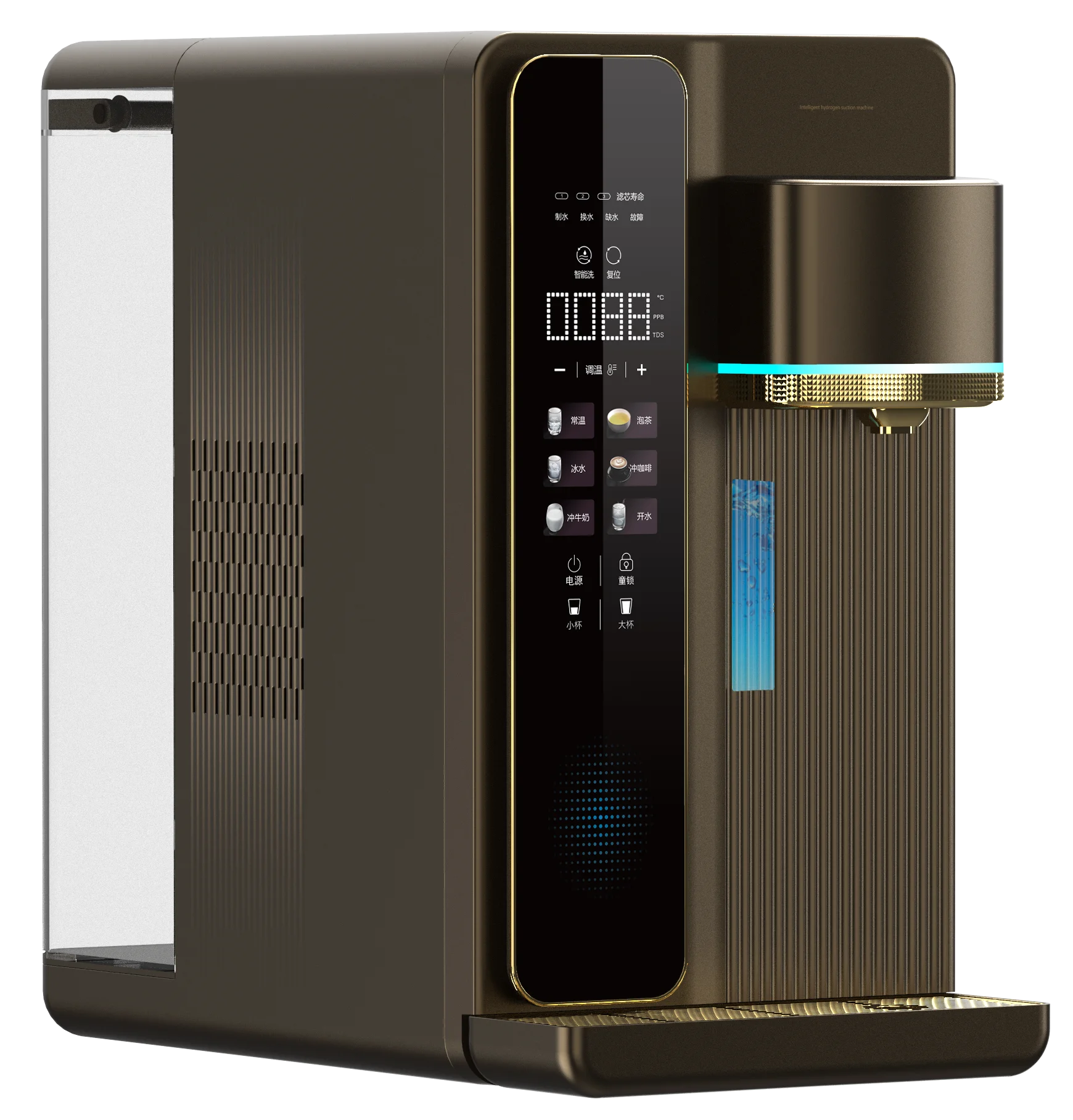 UVC water dispenser with 200G large flux membrane for desktop