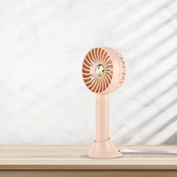 2022 Portable Handheld Fan Cooling USB Mini Fan Desktop Quiet 3 Gear Fan Rechargeable