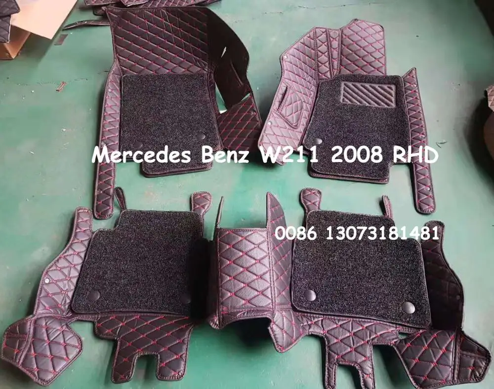 Right Hand Drive 3D 4D 5D 7D Leather PVC Car floor Mats For Thailand Car Mat