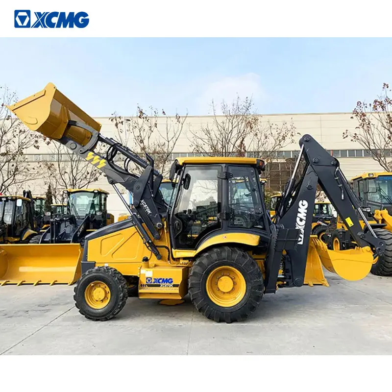 Экскаватор-экскаватор XCMG официальный б/у XC870HK мини-компактный 4x4 сельскохозяйственные тракторы с фронтальным погрузчиком цена