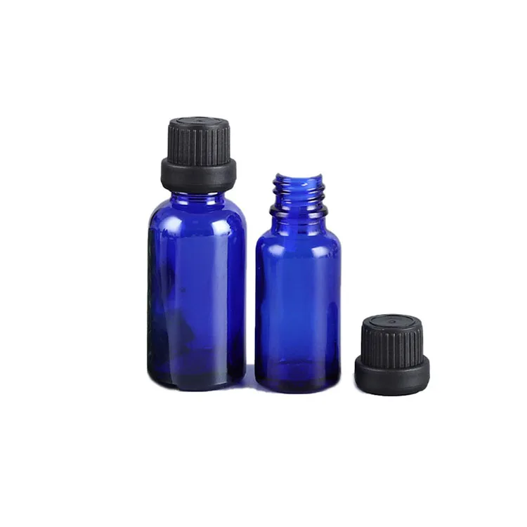 2021New 5ml 10ml 15ml 20ml 30ml 50ml 100ml boston  packing blue essential oil bottle