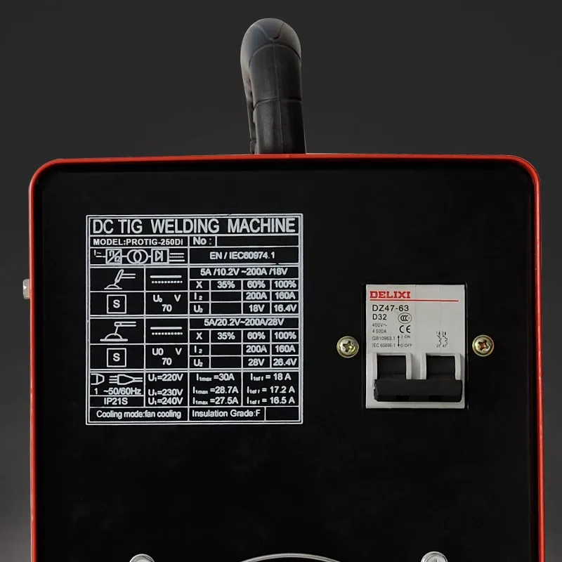DC TIG welders for aluminum PROTIG-250Di tig welding machine