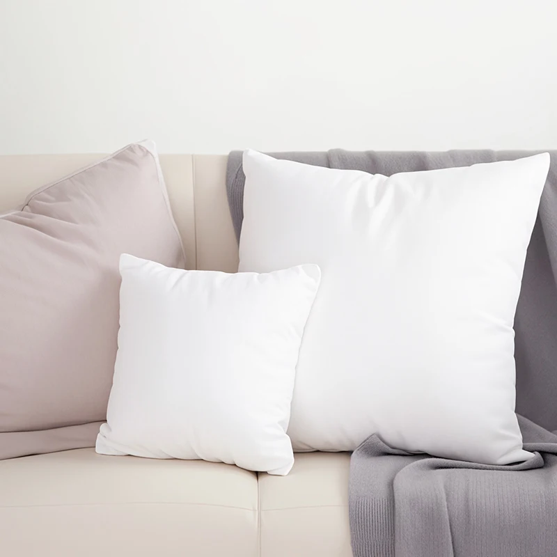 Factory Direct China Polyester Fiber  Pillow Perfect Quality Home Decoration Cushion Indoor Sofa Bedroom Backrest Throw Pillow
