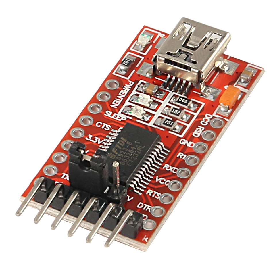 
Ft232rl Ft232 Usb To Ttl 5v 3.3v Download Cable To Serial Adapter Module For Ar Duino Usb To 232 