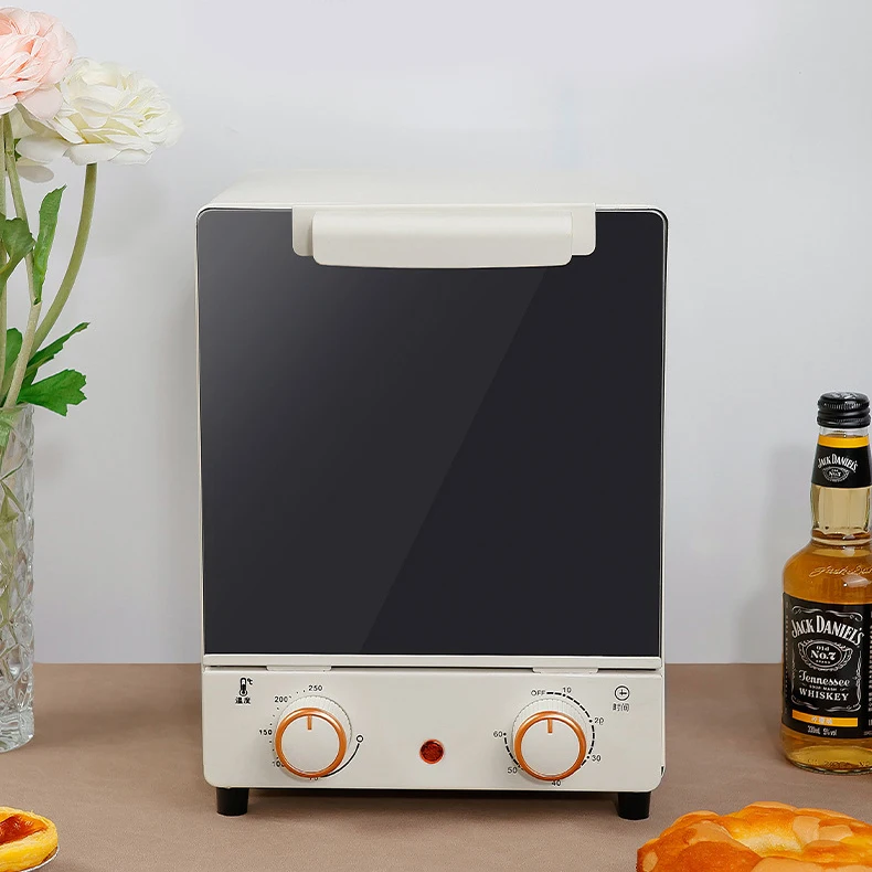 15L Mini Vertical Electric Oven 3-Layer Baking Position Multifunctional Oven Explosion-Proof Safety Small Oven