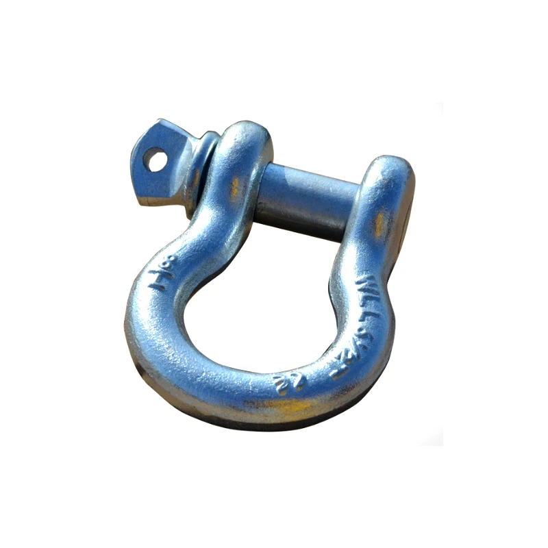 G80 bow shackle custom with logo adjustable 55 ton safety pin bow shackles