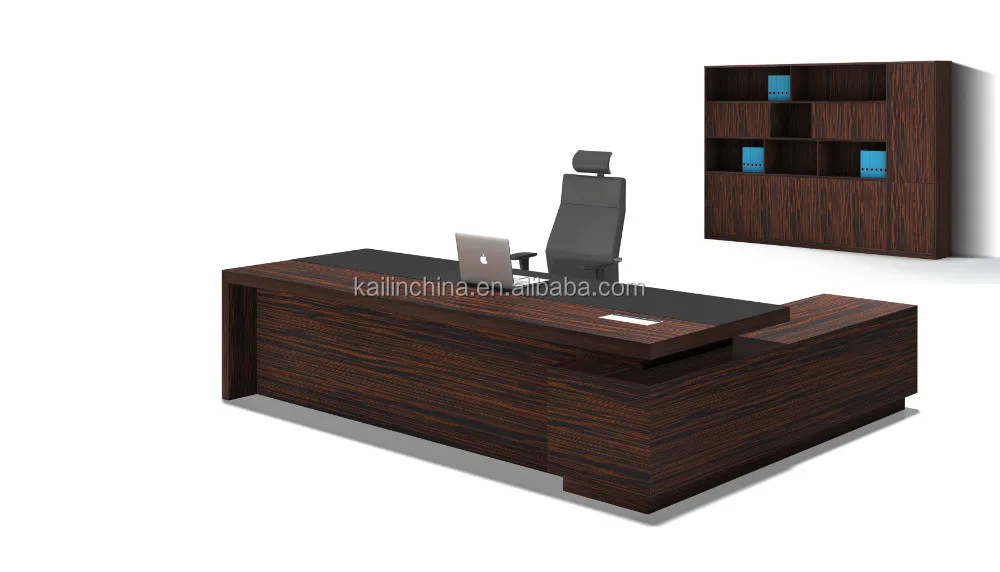Office furniture modern design manager/BOSS/CEO desk OEM custom made products veneer finished office executive table customized