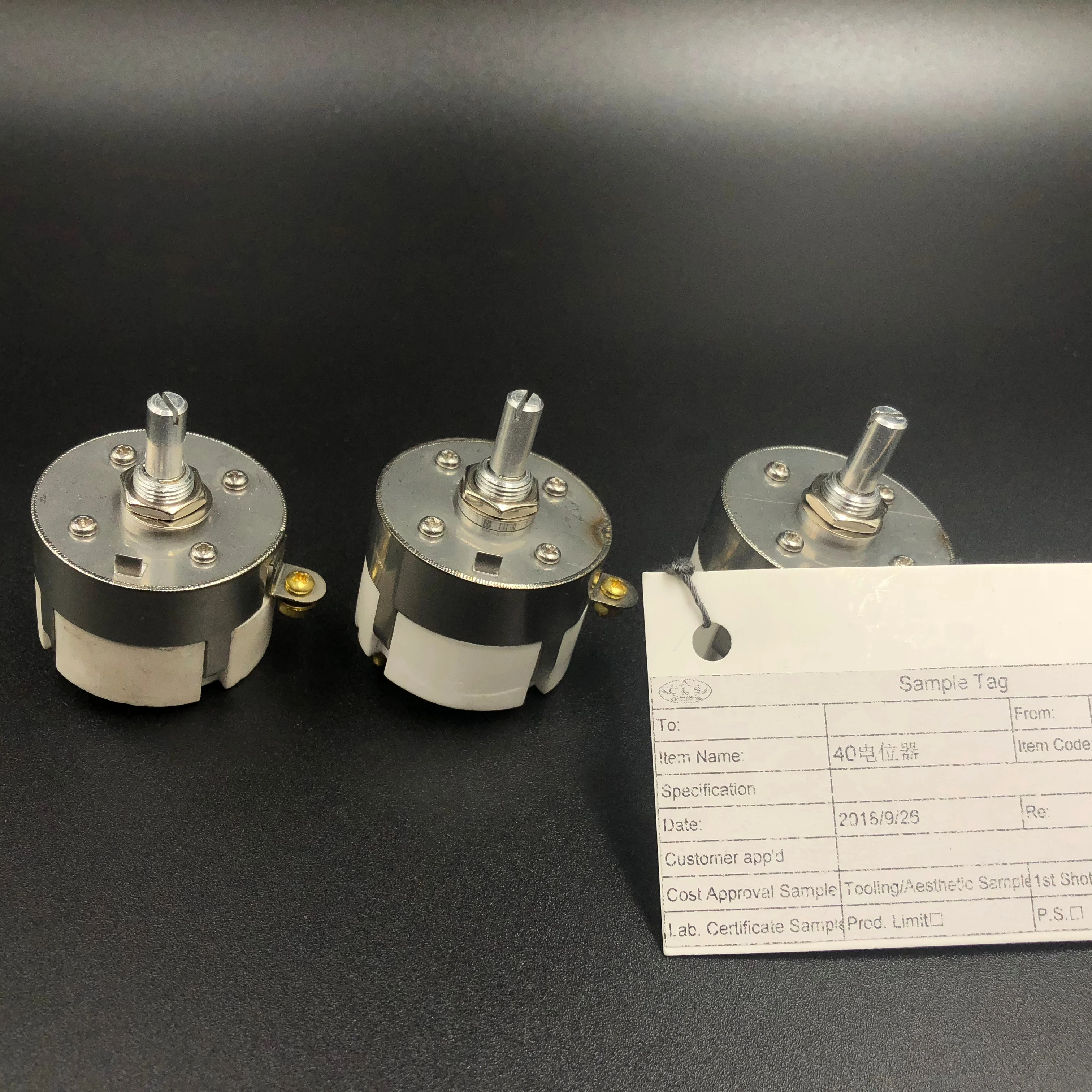 High quality and high power RA40Y 25W wirewound potentiometer