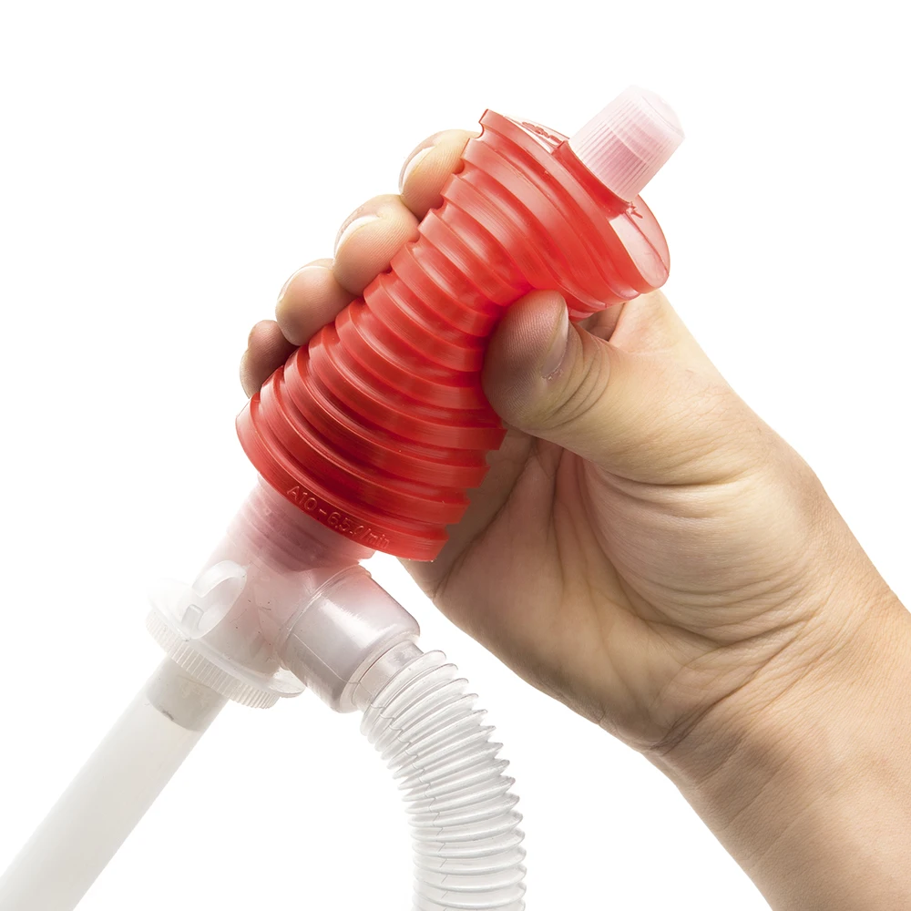 Manual Liquid Fuel Petrol Oil Water Transfer Pumping Squeezing Siphon Pump