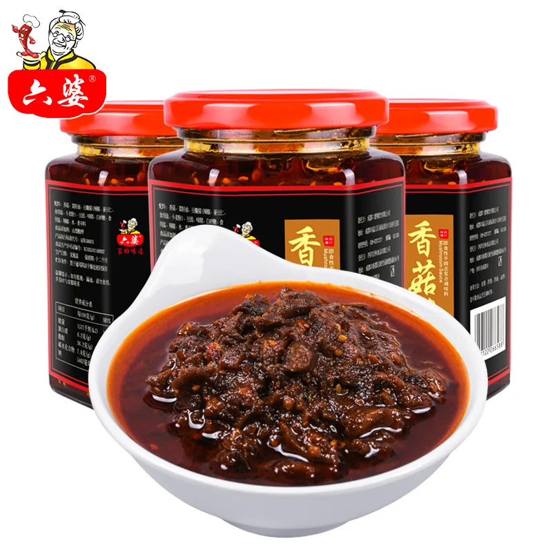 Top Grade Factory Supplied Spicy Mushroom Sauce For Food Condiments