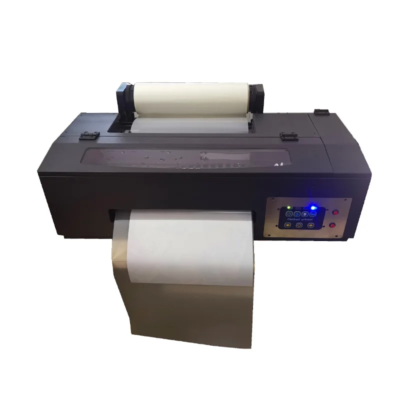 Small Roll to Roll Clothes PET Film DTF Printing Machine Inkjet Printer for Epson L1800 Heat Transfers Designs Ready to Press