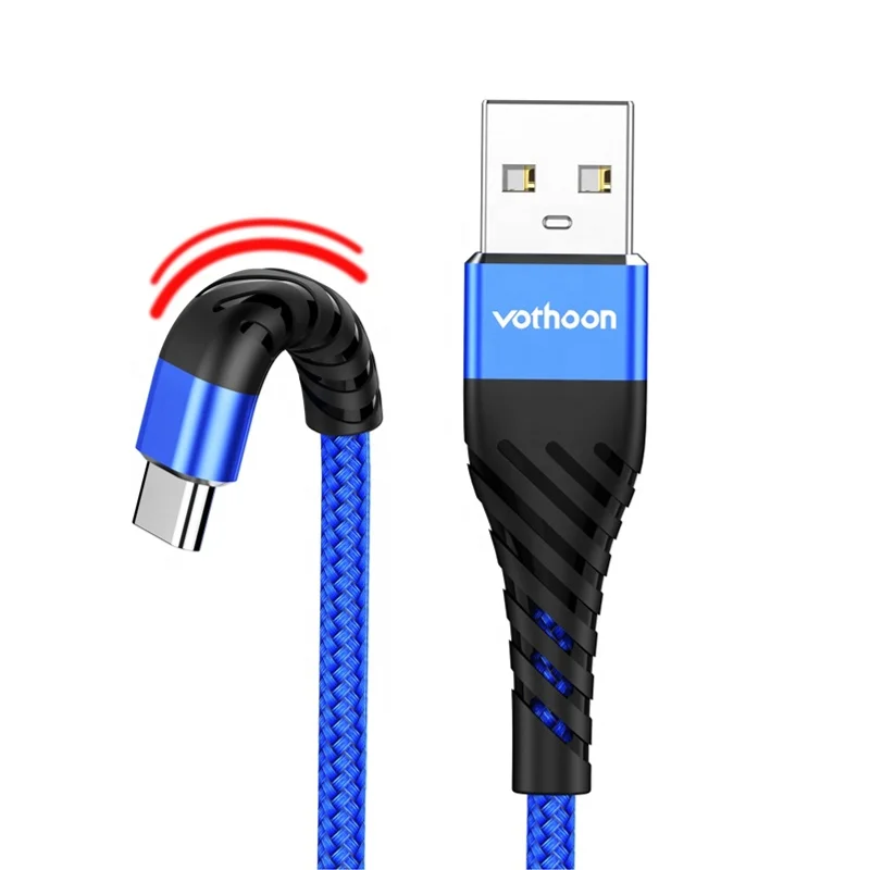  3A быстрой зарядки Usb кабель с нейлоновой оплеткой Высокое качество Micro кабель/Type C 8 Pin для мобильного телефона зарядный передачи