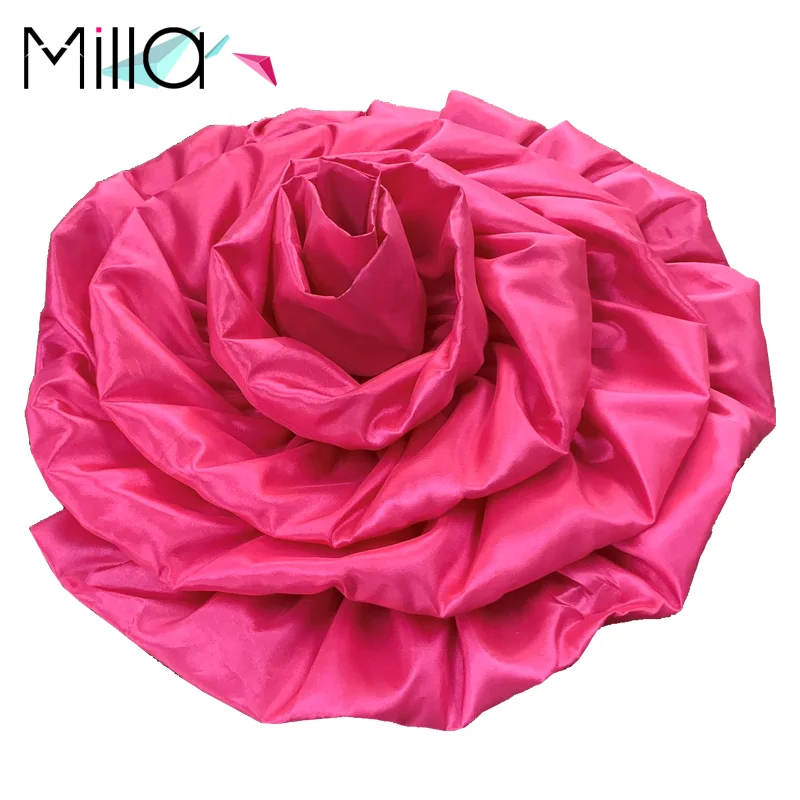 decorations for events party supplies Big 3d Flower Taffeta Wedding Chair Covers Sashes Bands