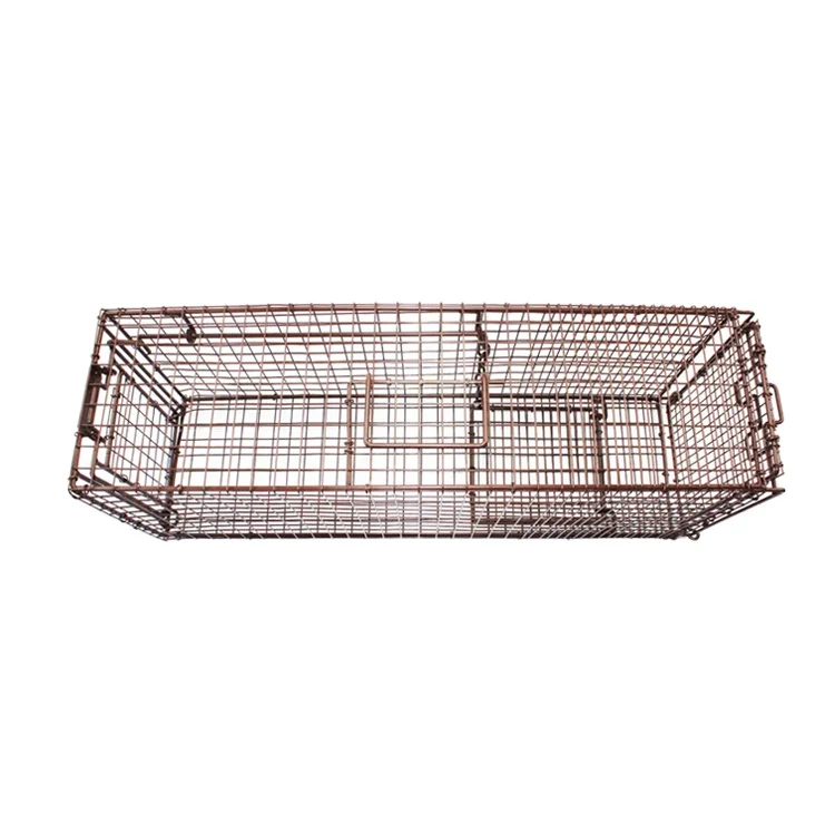 Best Seller Small Mouse and Squirrel Cage Trap Top-Entry Live Animal Marten Trap Eco-Friendly Iron Pest Control for Rats