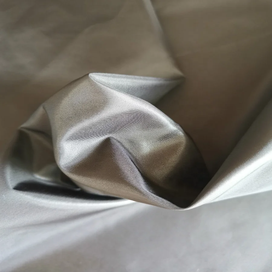 ECO-friendly OEKO-TEX certificate  300T calendared 50d*50d RPET Recycled 100% polyester microfiber taffeta garment fabric