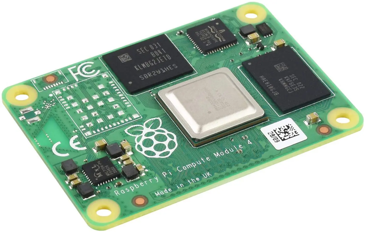 Raspberry Pi вычислительный модуль 4 1 ГБ ОЗУ 8 ГБ eMMC CM4001008 без Wifi