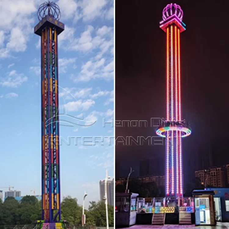 amusement park rides drop tower rides for sale