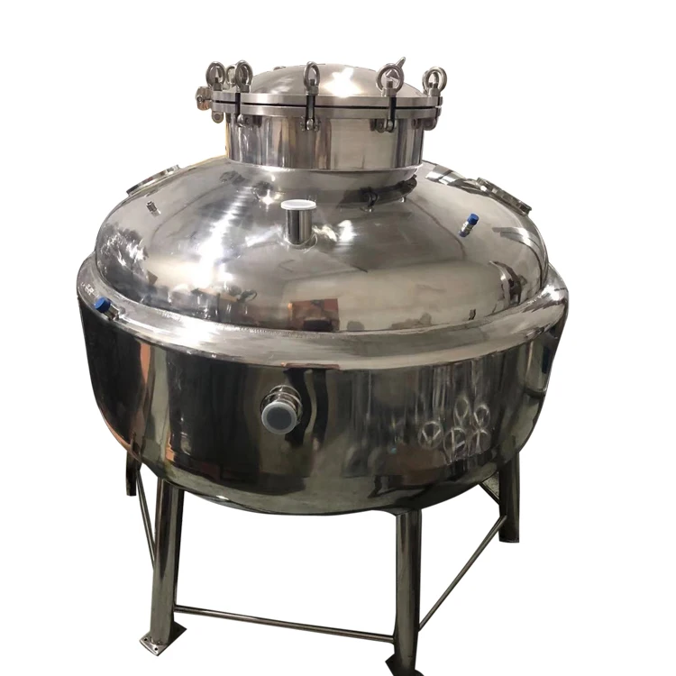  Резервуар для растворителя S304 500 анг. Фунт. резервуар этанола из нержавеющей стали контейнер реакции с оболочкой
