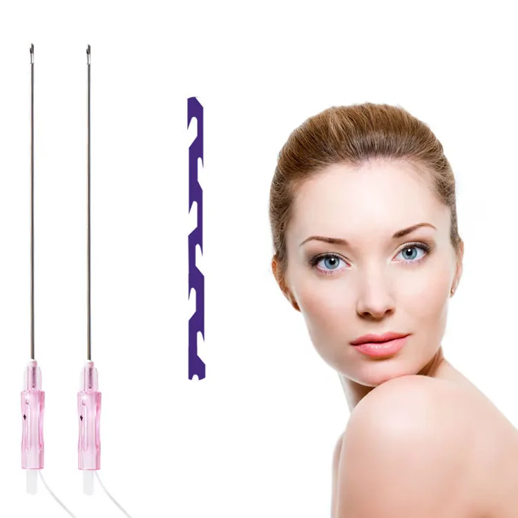 Heremefill Best Quality Pdo Mono Thread Sharp Needle 27g 50mm For Face Filling