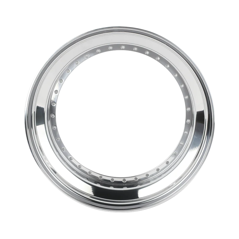 17 To 18 Inch Double Step Lip Outer 34 Hole Polished 6061 Wheel Lip For BBS RS