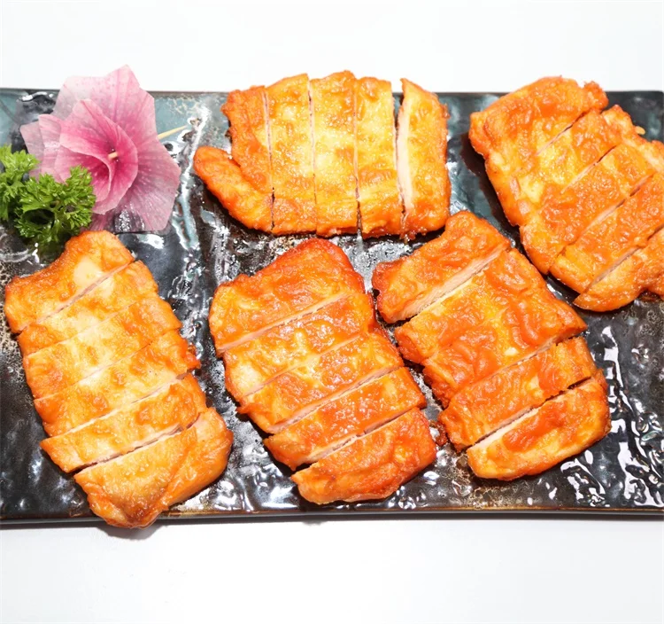 
Wholesale Chinese Feature fried chicken leg steak frozen chicken meat prepared food 