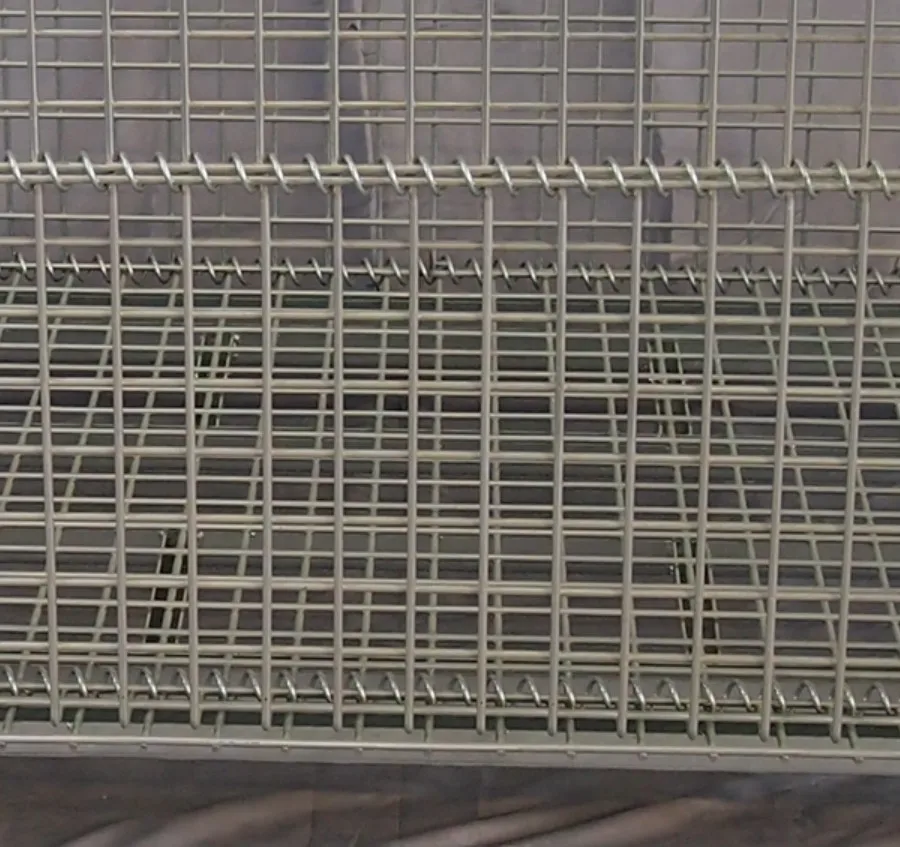 BHK34 Foldable and Stackable Mesh Box Wire Cage Pallet wire mesh container with high quality