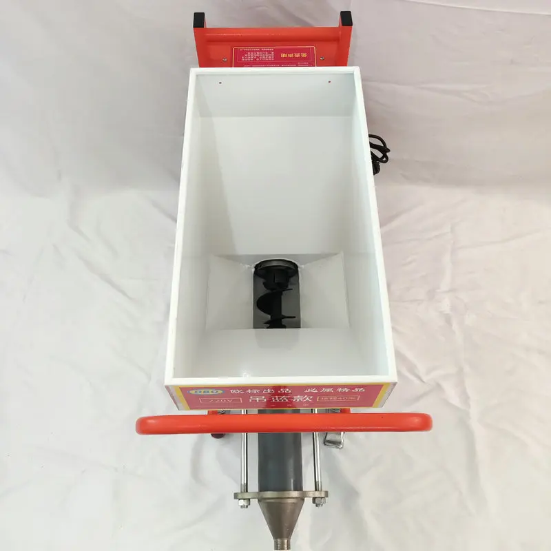 D7-HB380V Hanging basket style concrete painting machine factory price heavy duty double gun automatic spraying machine