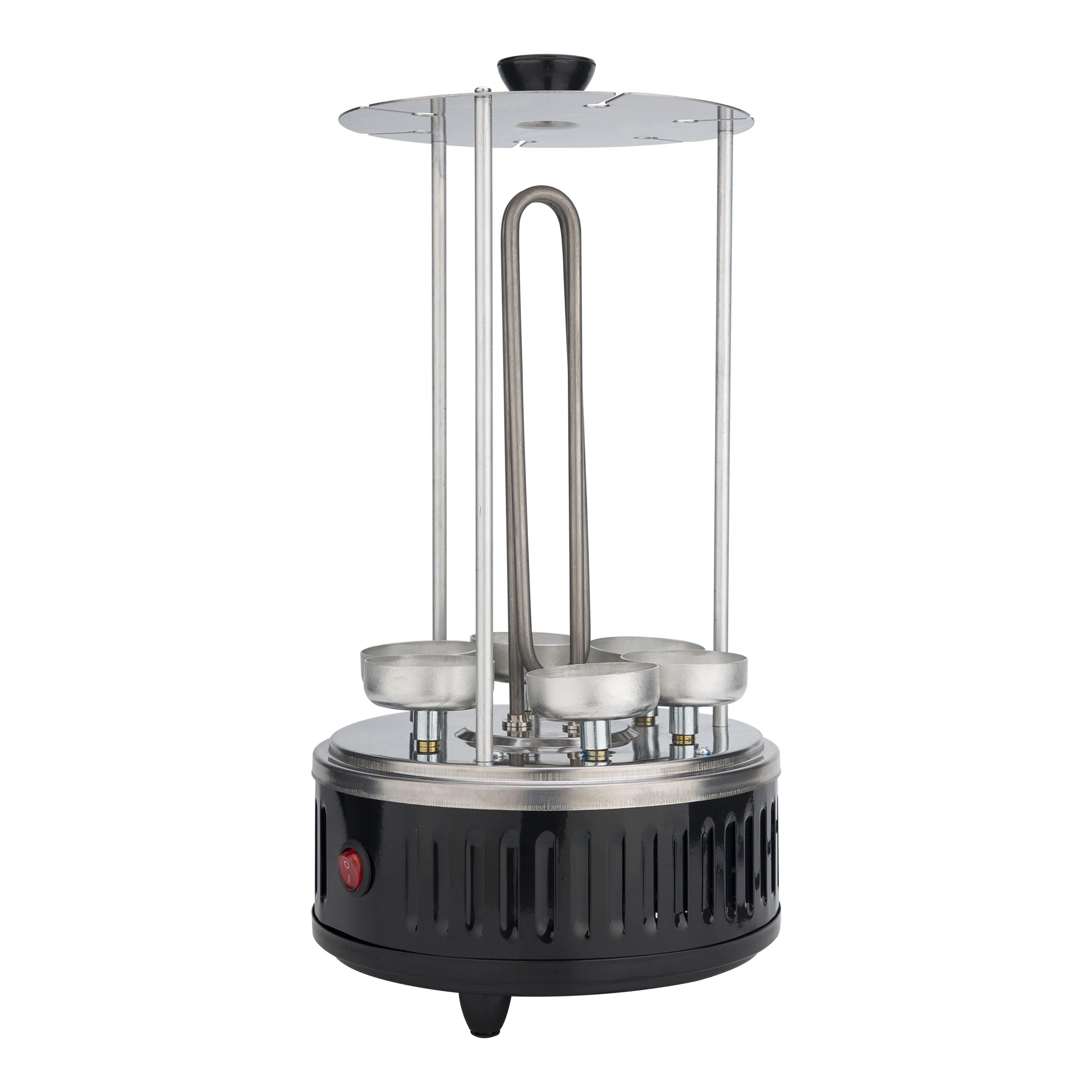 Горячая Распродажа на Amazon. Электрическая Бездымная вертикальная машина из нержавеющей стали для приготовления барбекю, мяса, шашлыков кебаба, гриля, 6 шт.