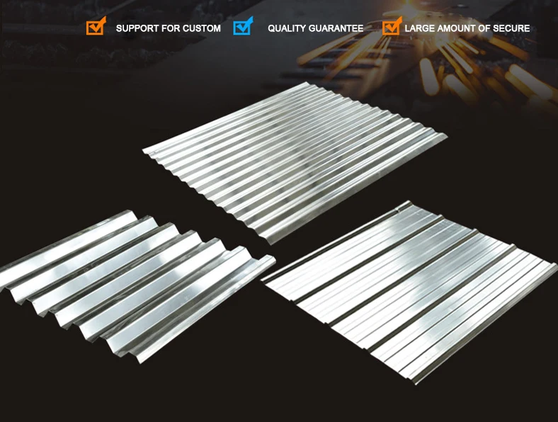 Hot-selling roof panels galvanized corrugated steel roof panels in a variety of styles From Chinese manufacturers