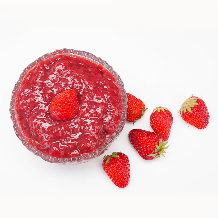 High Quality Fruit Jam Strawberry Puree Manufacturer Delicious taste