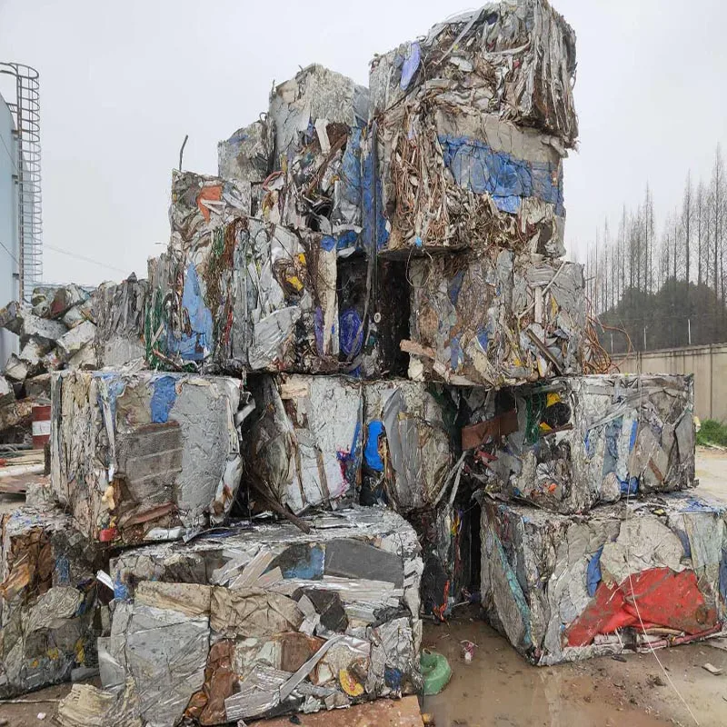 Aluminum Can Press Machine Compactor Tyre Baler for Sale