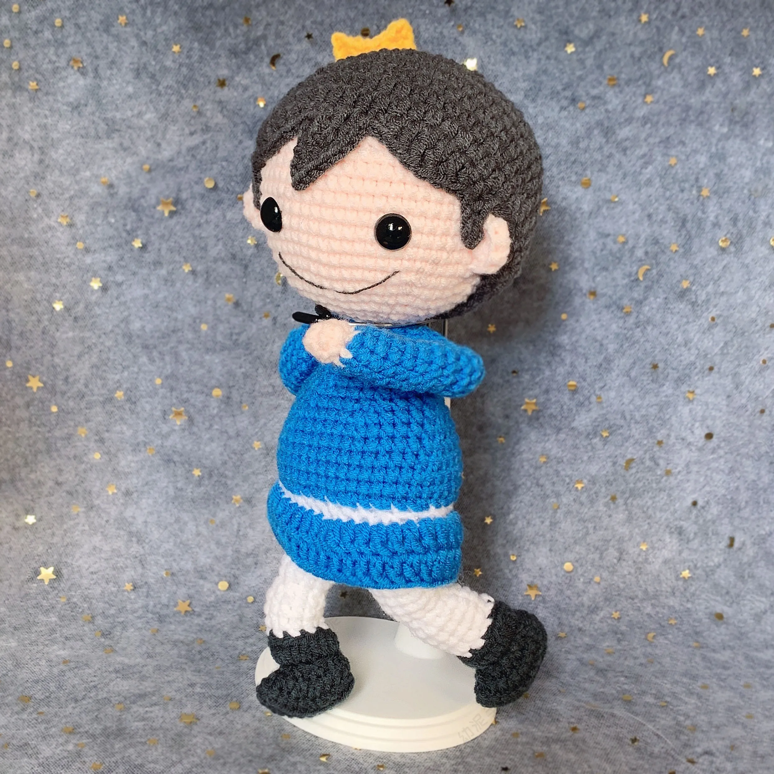 Custom Handmade Crochet Stuffed Animal Toy 100% Hand Knitted Doll