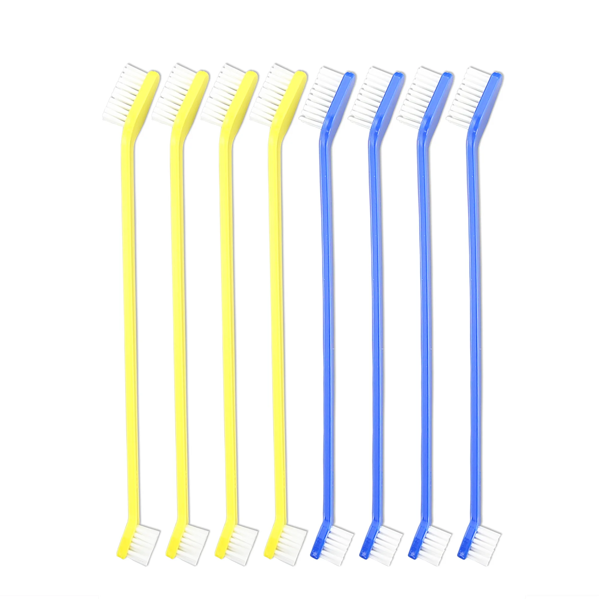 dog tooth brush company double head tooth brush export to USA for dog cat pet oral clean Toothbrush supplier