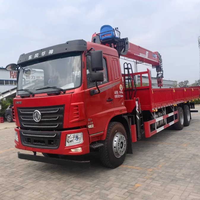 Loading 8Tons Boom Arm 4x4 Crane Hydraulic Truck Cranes Price truck mounted mini crane truck for sale