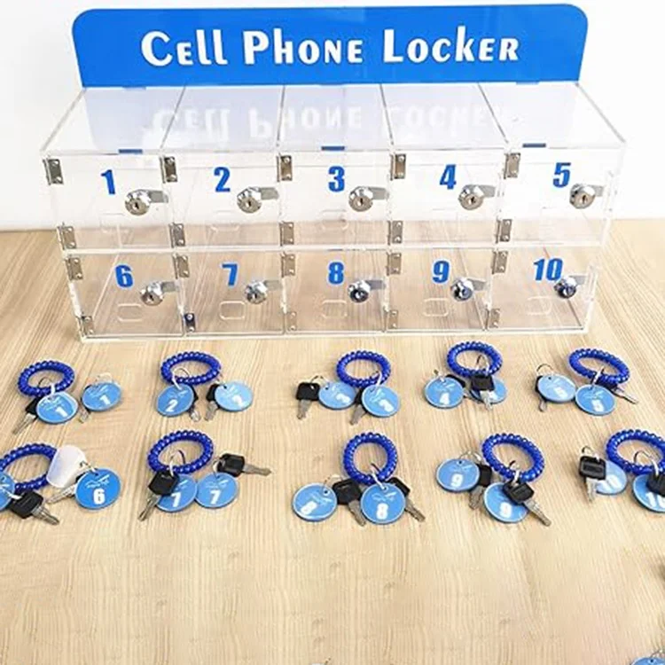 High quality multipurpose customized the mobile phone app system open face helmet lock and mobile phone lock box distraction