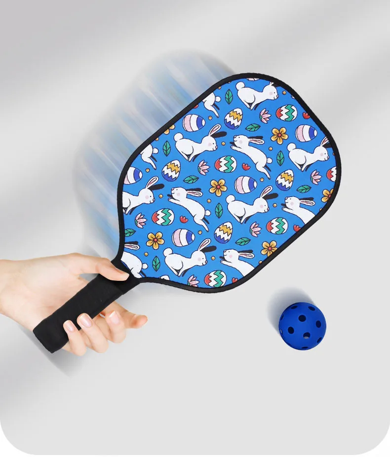 2023 New USAPA Approved Graphite Face Honeycomb Polymer Core OEM Lightweight carbon fiber pickleball paddle set