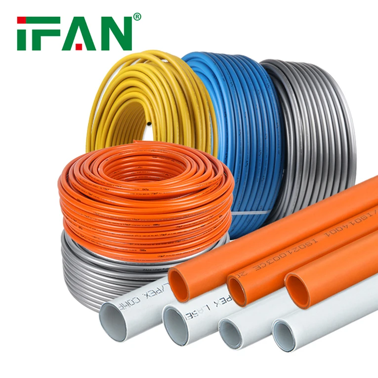 IFAN ISO15875 быстрая доставка трубы PEX водопроводные разных цветов перекрытие