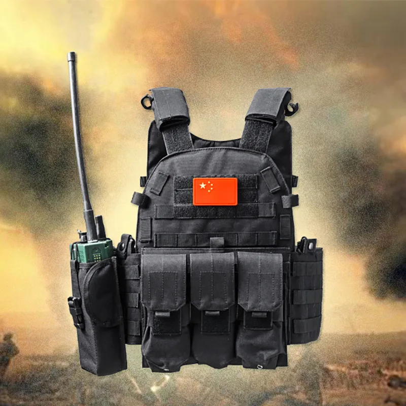  Многоцелевой уличный армейский тактический жилет CQB SWAT для страйкбола защита тела в морском стиле