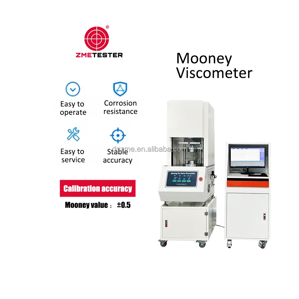 Hot Selling Lab Rubber ASTM D1646 standard Mooney Viscometer Equipment