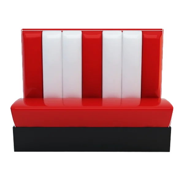 
American Style Retro Diner Booths Hollywood 2 Seater Diner Booth dining furniture booth 