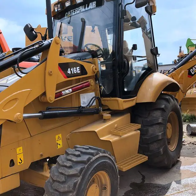 Secondhand CAT 416E backhoe loader and New backhoe for sale with low price