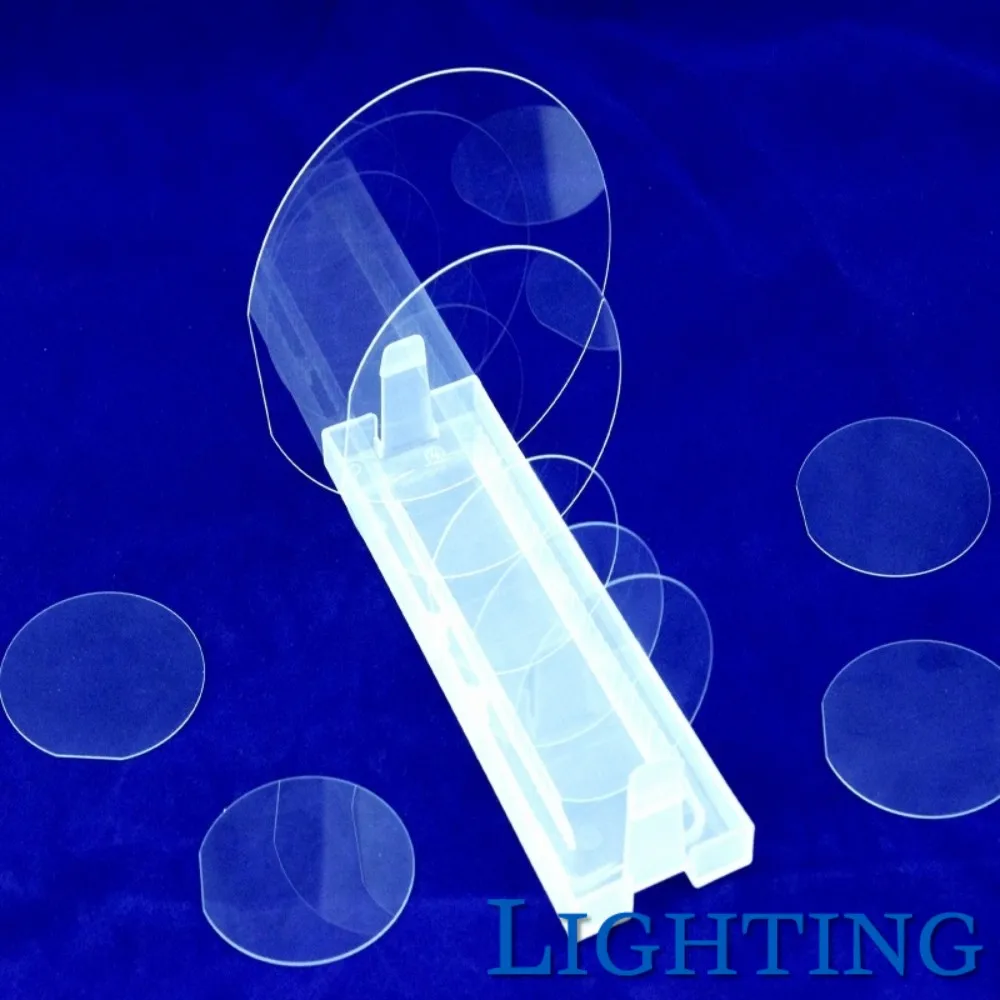 SCHOTT BF33 Heat-resisting Glass plate High Transimttance Customized 6 Inch 150*2.0mm Optical Glass Semiconductor Glass Wafer