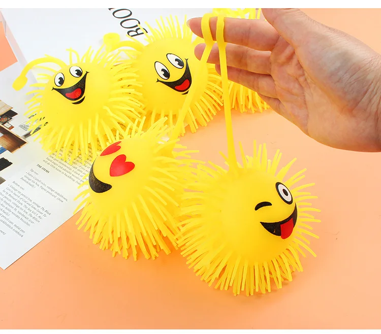 Soft Balls Funny Stress Ball Squeeze Smiley Face For Kids For Adults Decompression Toy