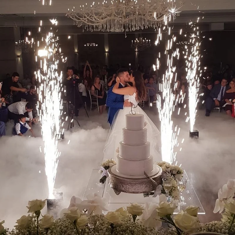 Factory Sell 200g Ti Spark Powder for DMX Stage Cold Spark Fireworks Fountain Machine Titanium Metal Powder Sparkly Machine