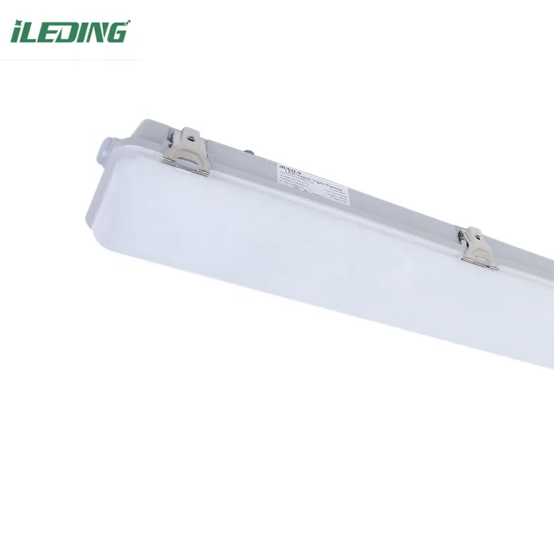 Factory Tri-proof Fixture Car Washing Garage Waterproof Linear Light Warehouse IP66 LED Vapor Tight