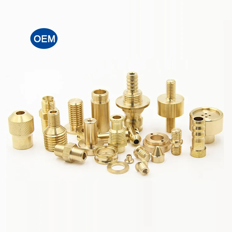 OEM CNC Machining High Precision Brass inserts threaded