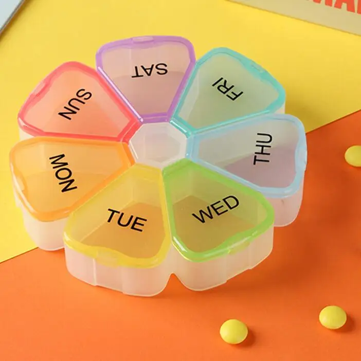2021 summer new style suitable for more different weathers daily pill organizer medicine pill box