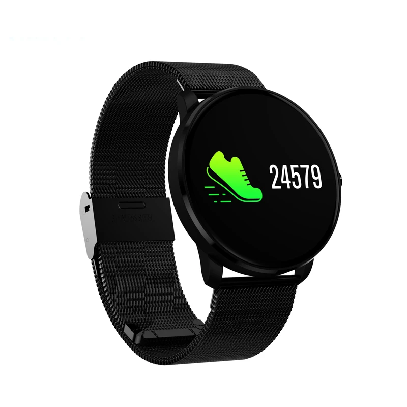 Luxury True color screen smart watch CF007 smart bracelet dynamic heart rate monitor and blood pressure