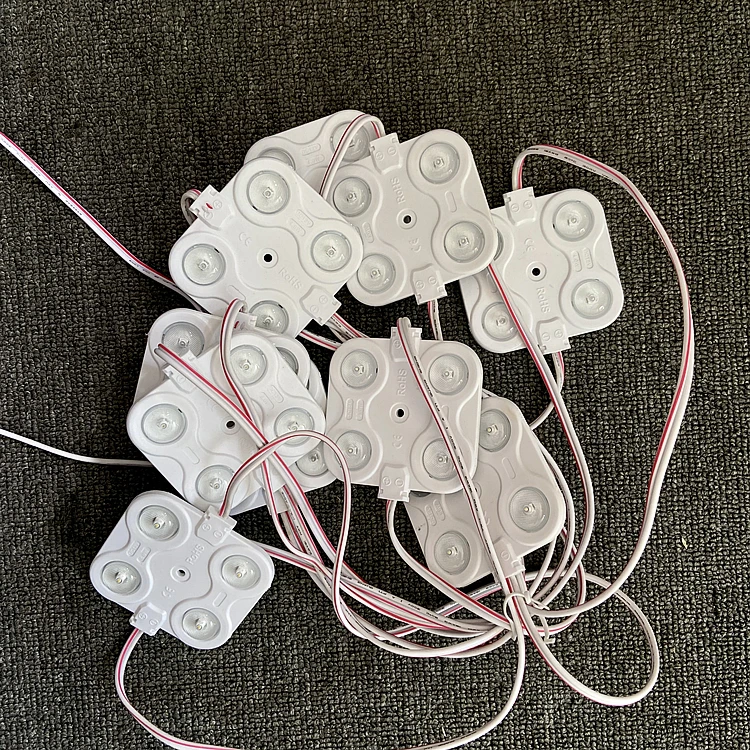 Newest product 4w 400lm 170lens 4leds 12v led module back led lighting module for advertising